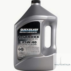 Quicksilver 25W-40 Synthetic Blend LT. 4 