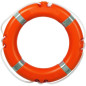 Salvagente anulare omologato con Strisce Riflettente per Piscina. Diametro Esterno cm 61, Interno cm 41. Peso kg 2,5.