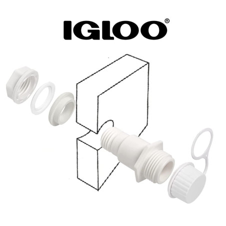 IGLOO THREADED DRAIN PLUG