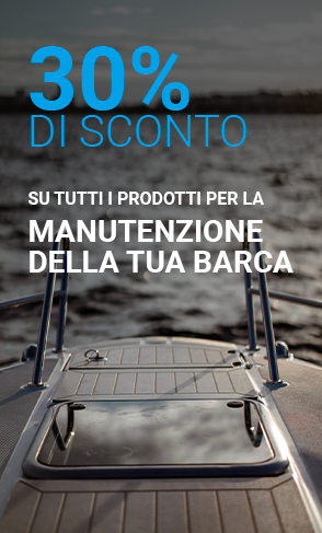 40% di sconto su tutti i prodotti per la manutenzione della tua barca